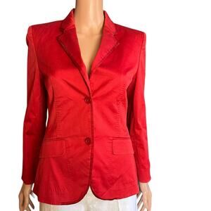 Hugo Boss HUGO Red Sateen Blazer Womens 4 Vintage Tailored Jacket Slovenia